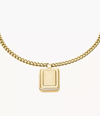 Raquel Gold-Tone Stainless Steel Chain Bracelet - Image 3