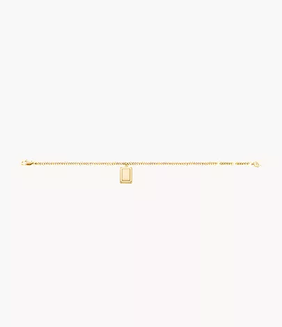 Raquel Gold-Tone Stainless Steel Chain Bracelet - Image 5