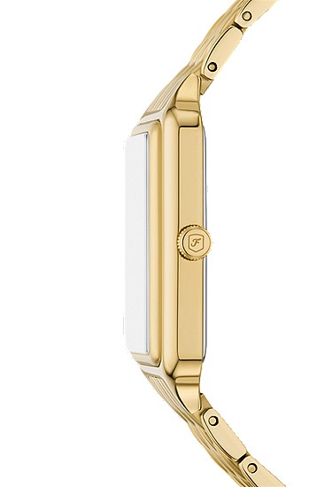 Raquel 29mm Sun Moon Multifunction Gold-Tone Stainless Steel Watch - Image 4