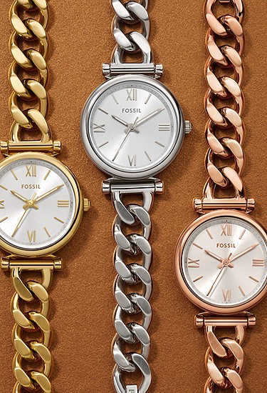 Carlie Mini 28mm Three-Hand Stainless Steel Watch - Image 5