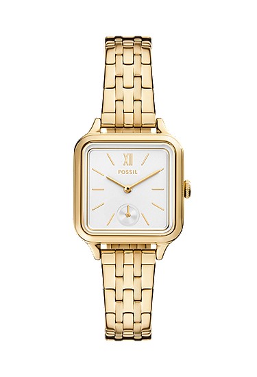 Colleen 28mm Three-Hand Gold-Tone Stainless Steel Watch