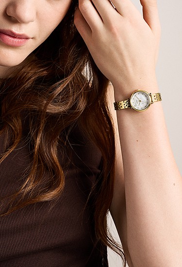 Heidi 26mm Three-Hand Gold-Tone Stainless Steel Watch - Image 2